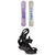 Arbor Draft Rocker Snowboard + Hemlock Frank April Snowboard Bindings 2022