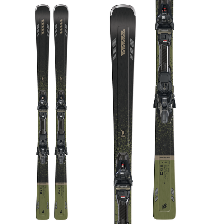 K2 Disruption 82Ti Skis + MXCell 12 TCx Quikclik Bindings 2023