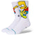 Stance Bart Simpson Socks White