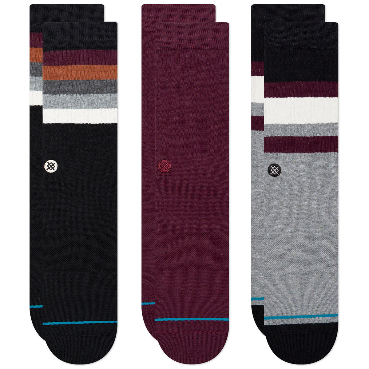 Stance Porto 3-Pack Multi