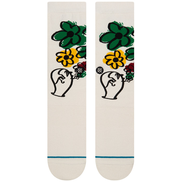 Stance Russ Pope Socks Off White