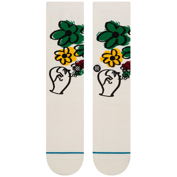 Stance Russ Pope Socks Off White