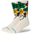 Stance Russ Pope Socks Off White