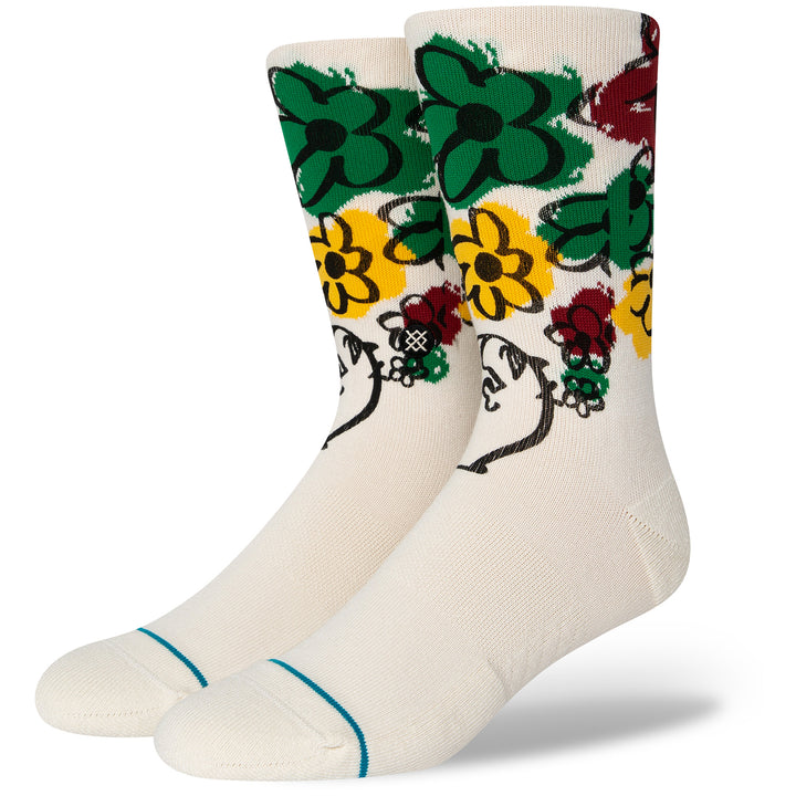 Stance Russ Pope Socks Off White
