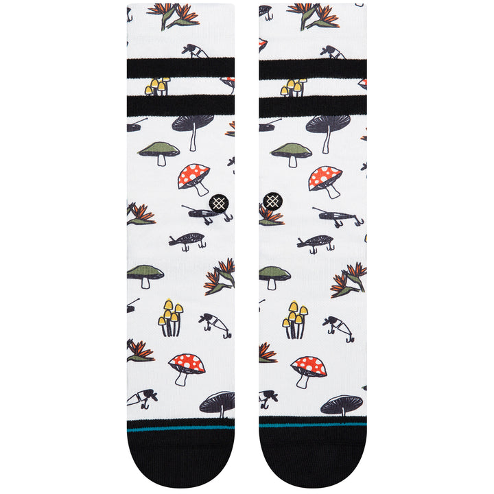Stance Nice Catch Socks Off White