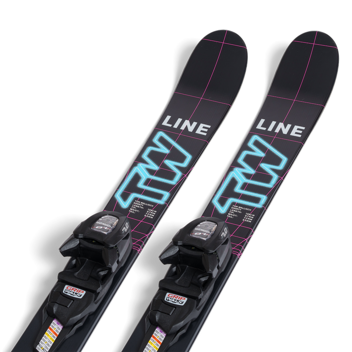 Line Skis Wallisch Shorty Skis + FTD 7.0 Bindings - Boys' 2023