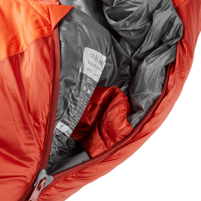 Rab® Solar Eco 4 Sleeping Bag Firecracker
