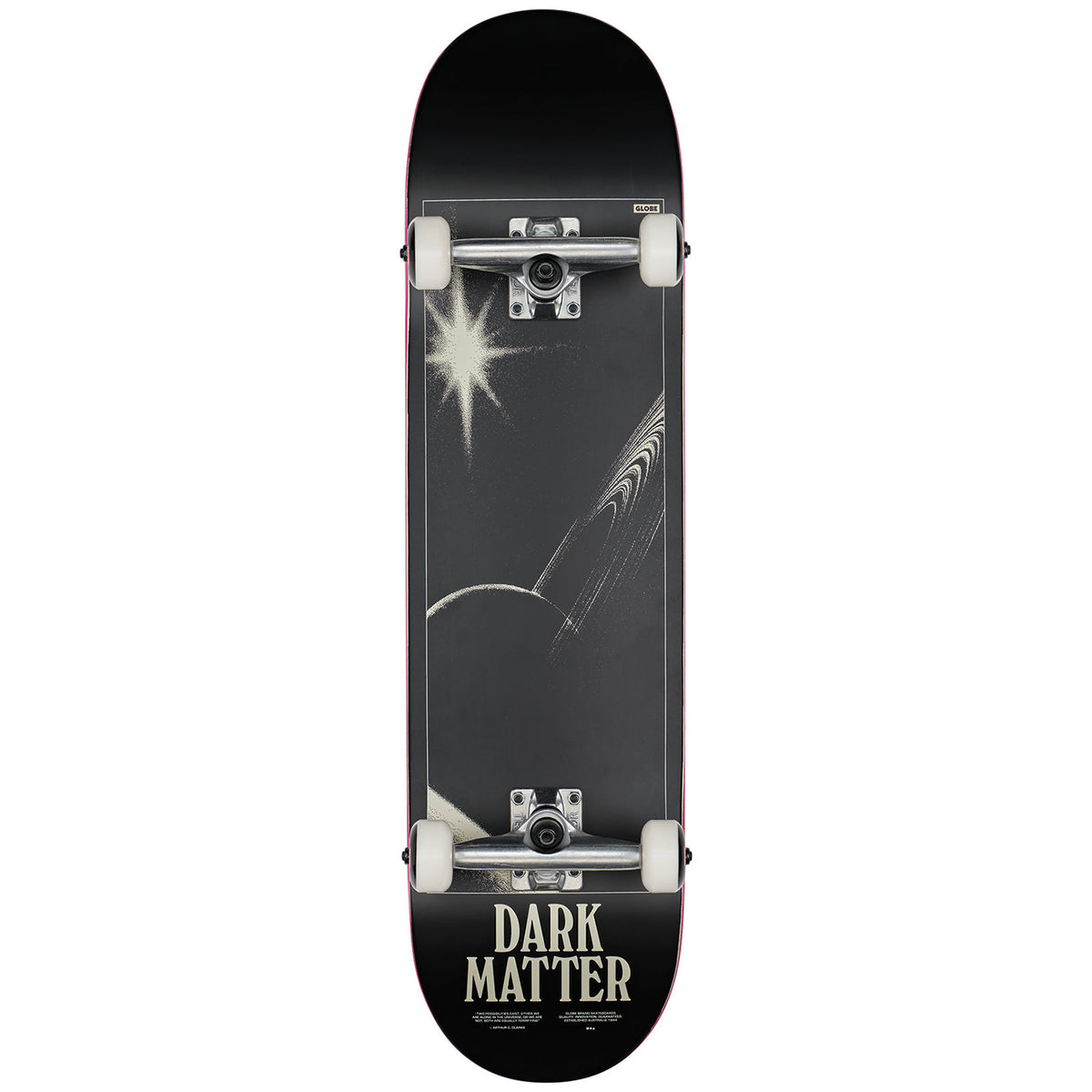 Globe G1 Orbit Dark Matter 8.25 Skateboard Complete