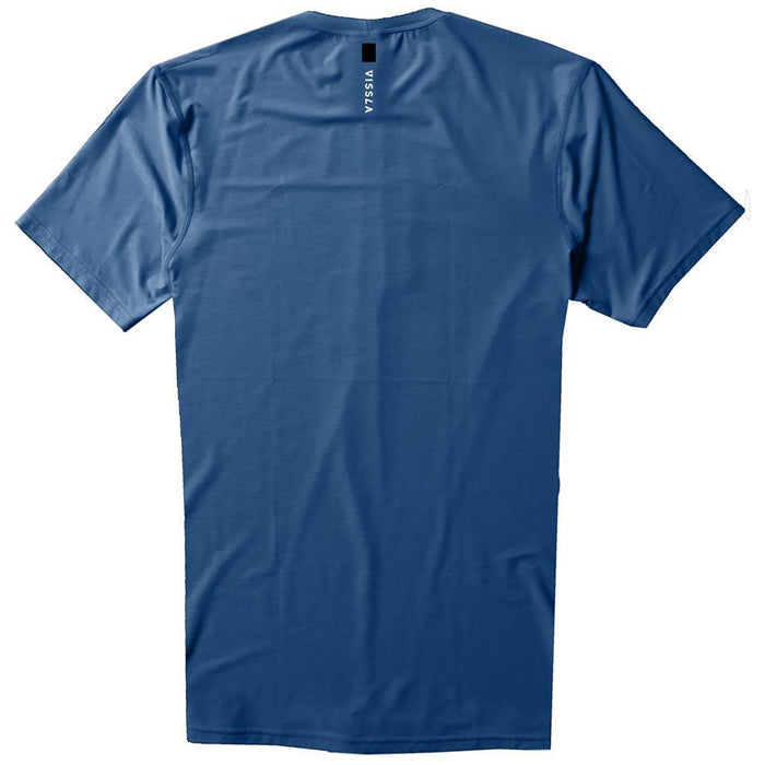 Vissla Twisted Eco Short Sleeve Surf Shirt Naval Heather