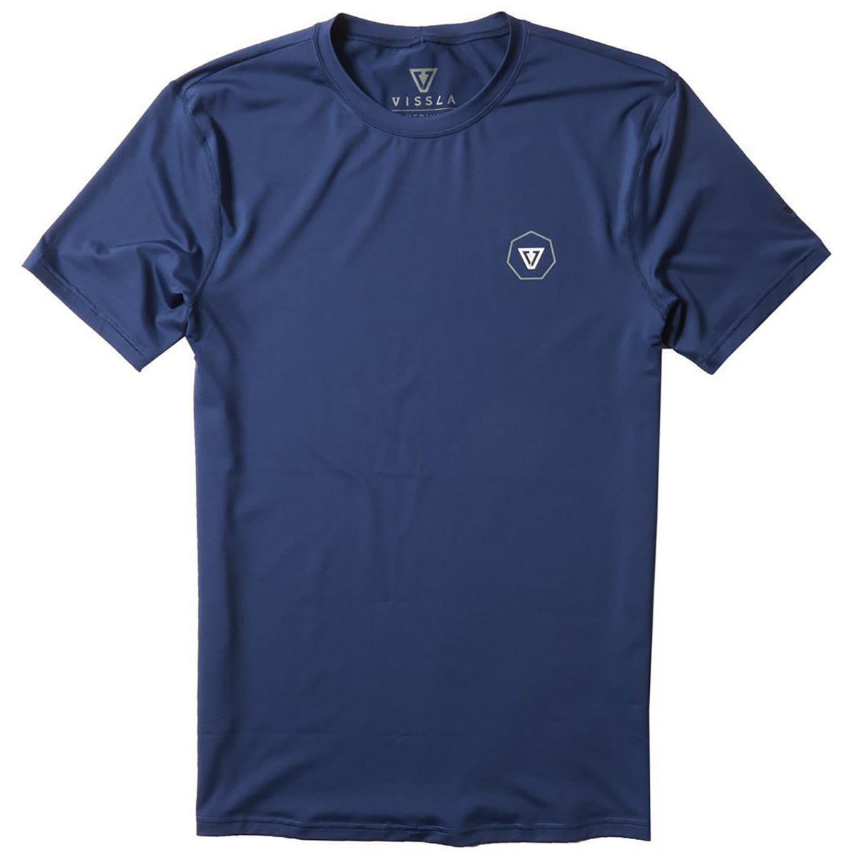 Vissla Easy Seas Eco Short Sleeve Surf Shirt - Boys' Naval