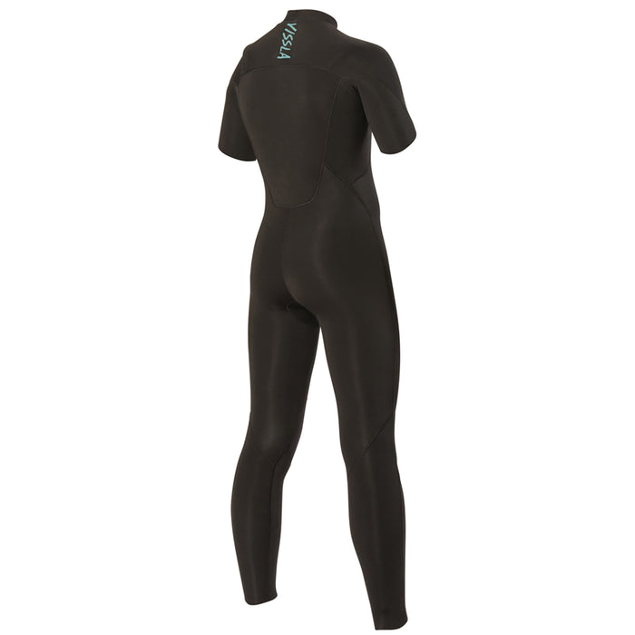 Vissla 2/2 7 Seas Short Sleeve Spring Suit - Boys' Black