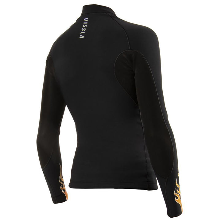 Vissla 1mm High Fire Long-Sleeve Jacket - Boys' Black