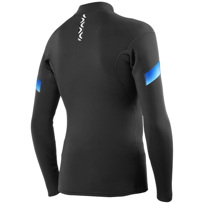 Vissla 2mm 7 Seas Raditude Front Zip Jacket - Boys' Black 2