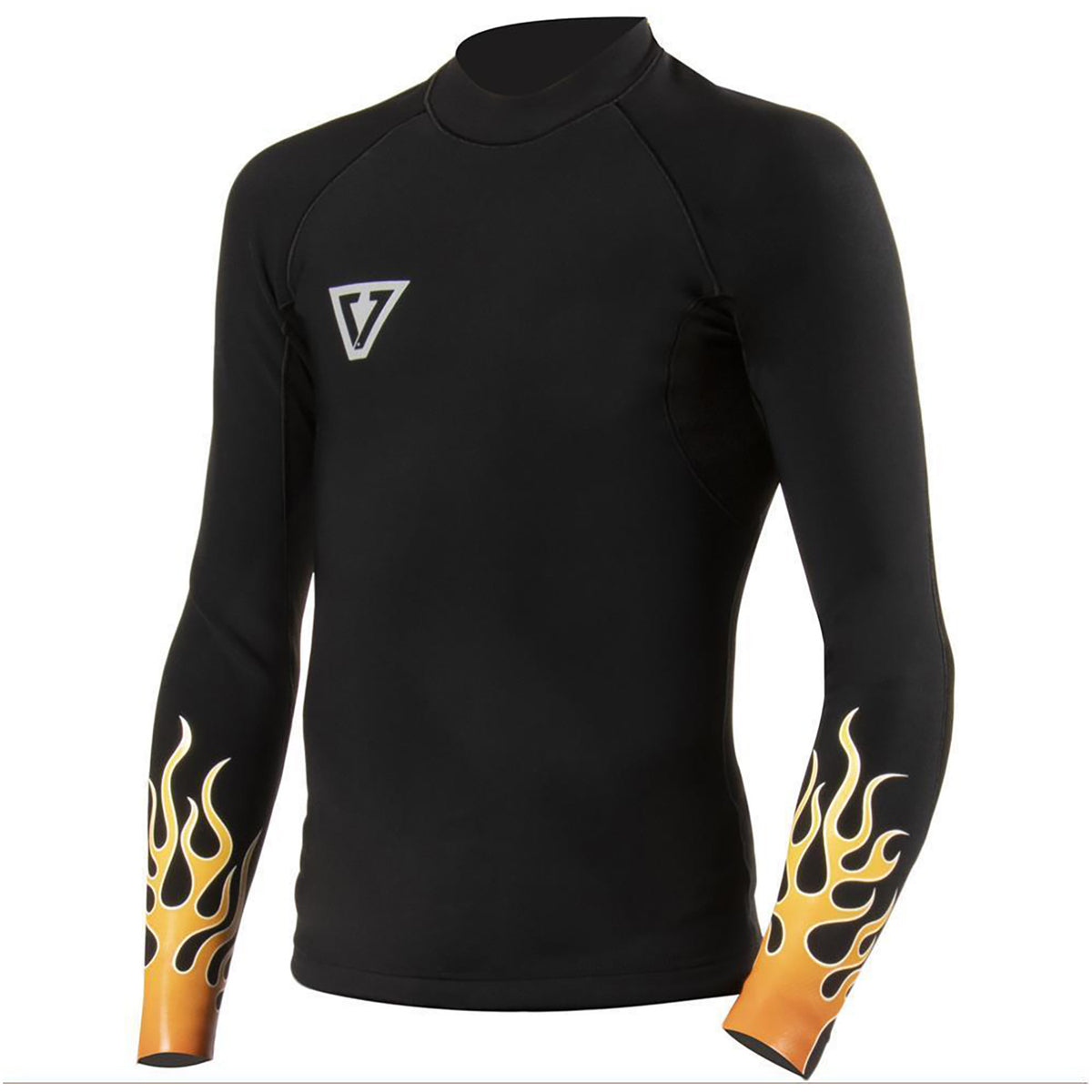 Vissla 1mm High Fire Long-Sleeve Jacket - Boys' Black