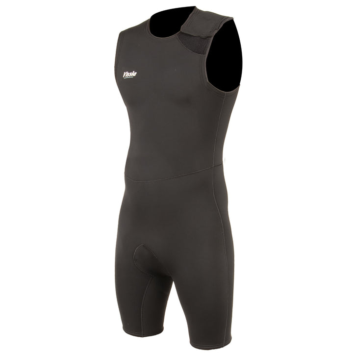 Vissla 2/2 7 Seas Short John Spring Suit Black