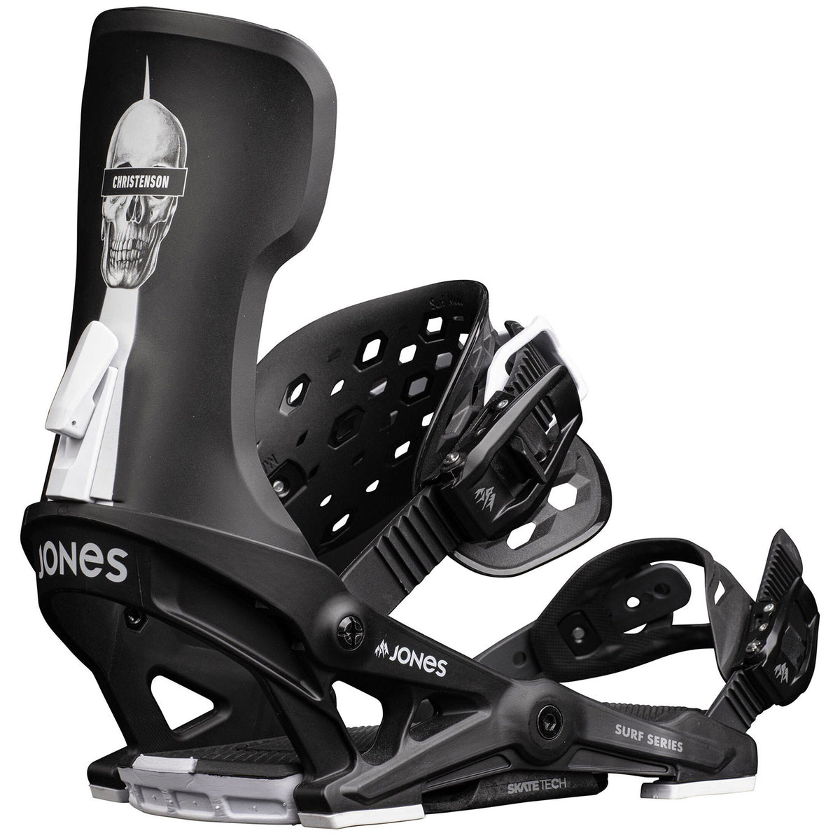 Jones Meteorite Surf Series Snowboard Bindings 2023 Black