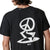 Globe Peace Man T-Shirt - Men's Black