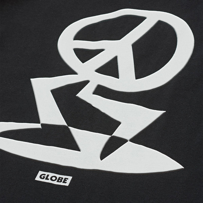 Globe Peace Man T-Shirt - Men's Black