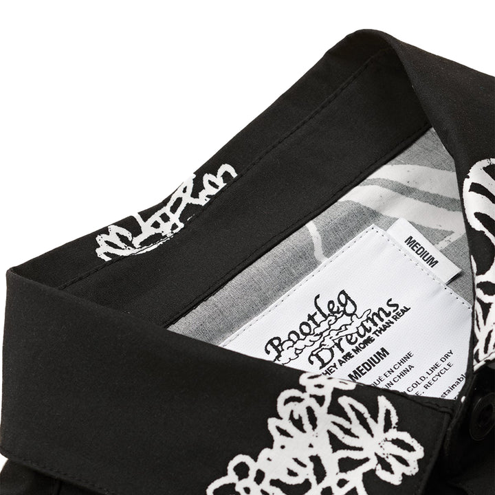 Globe Underground Holiday Short-Sleeve Shirt - Men's Black