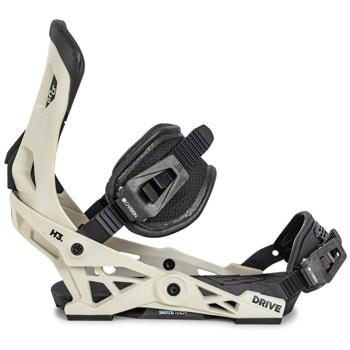 Now Drive Snowboard Bindings 2023 Light Gray