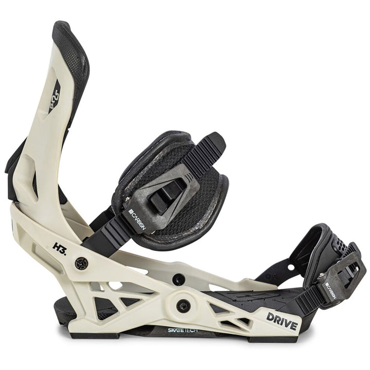 Now Drive Snowboard Bindings 2023 Light Gray