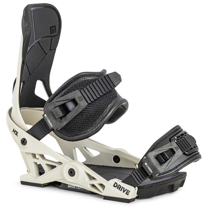 Now Drive Snowboard Bindings 2023 Light Gray
