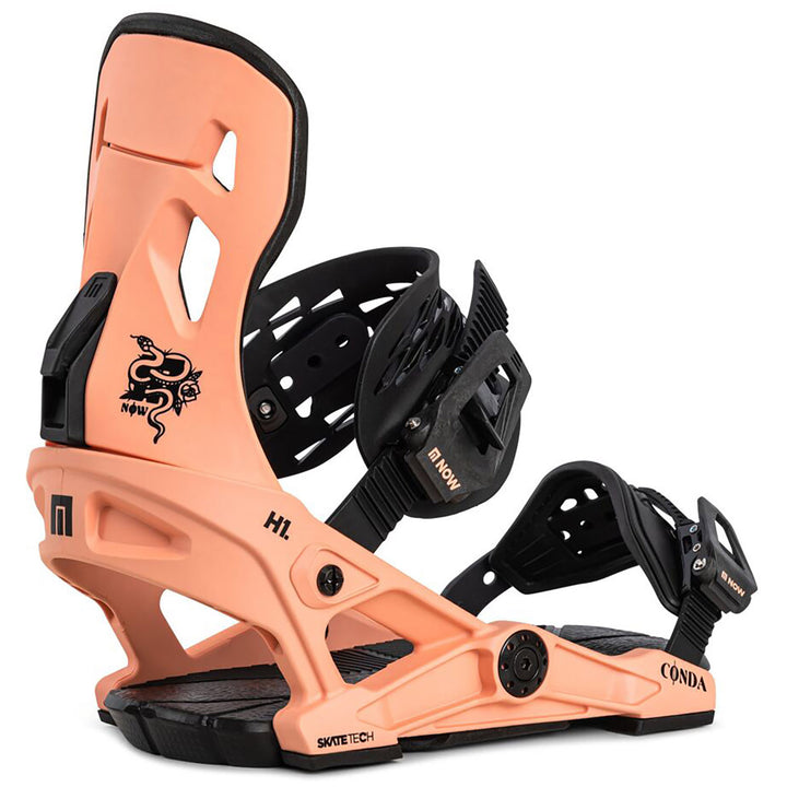 Now Conda Snowboard Bindings - Women's 2023 Light Pink