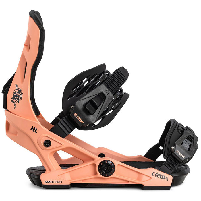 Now Conda Snowboard Bindings - Women's 2023 Light Pink