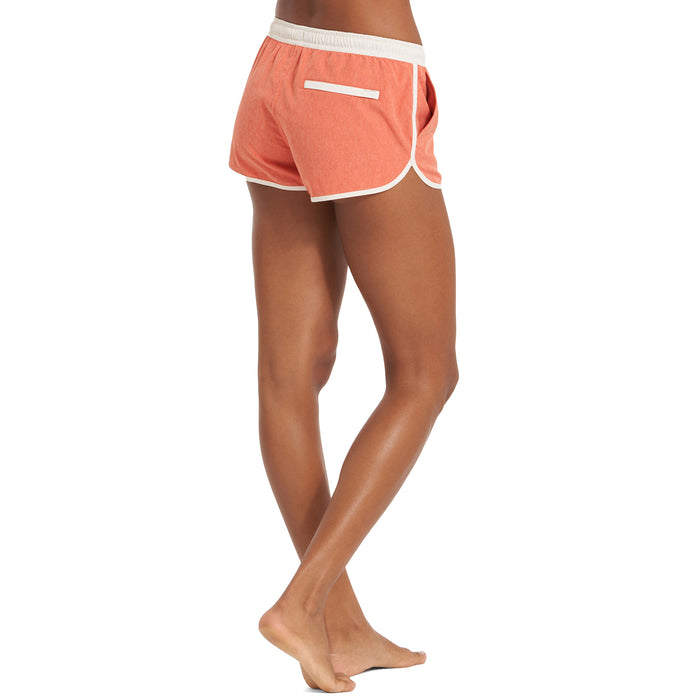 Vuori Tavi Shorts - Women's Grapefruit Linen Texture