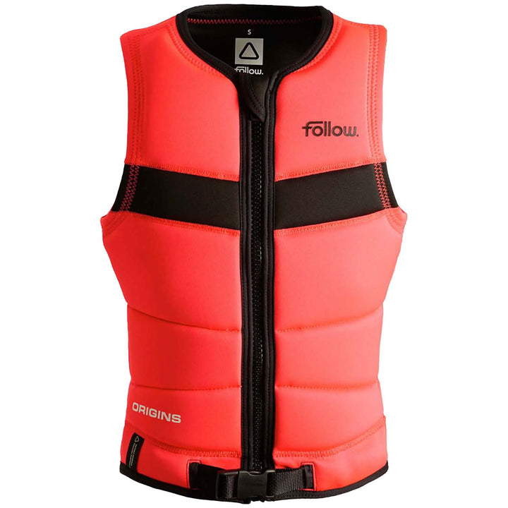 Follow Origins Waterski Vest - Women's 2023 Fluro Peach