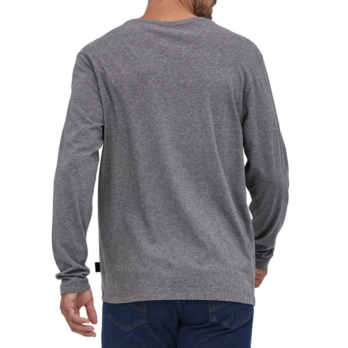 Patagonia Regenerative Organic Cotton Long-Sleeve Henley T-Shirt - Men's Noble Grey