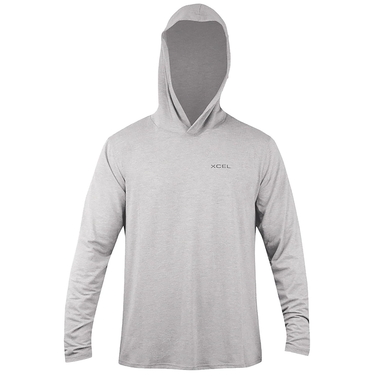 XCEL ThreadX Hooded Long Sleeve Rashguard Silver