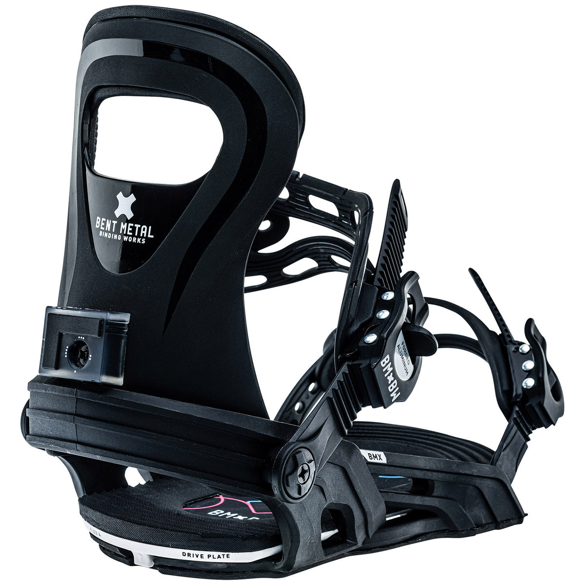 Bent Metal BMX Snowboard Bindings - Kids'  Black