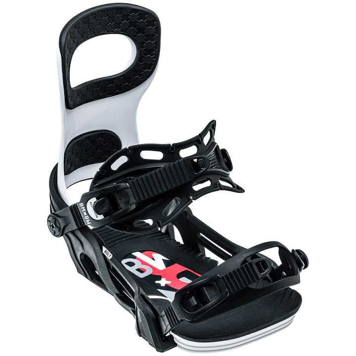 Bent Metal Bolt Snowboard Bindings 2023 White