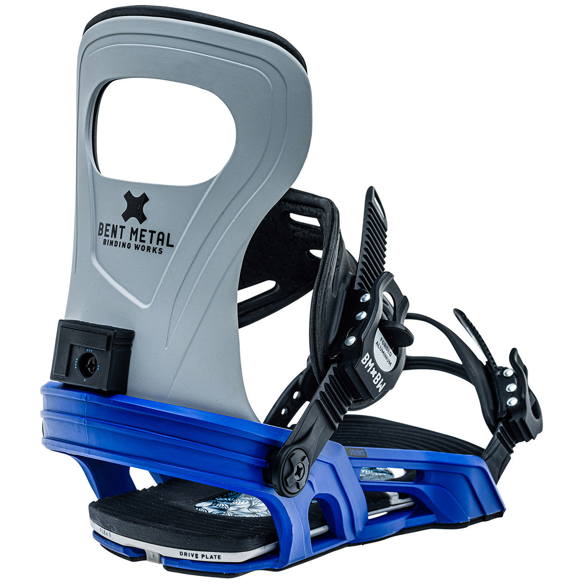 Bent Metal Joint Snowboard Bindings 2023 Blue