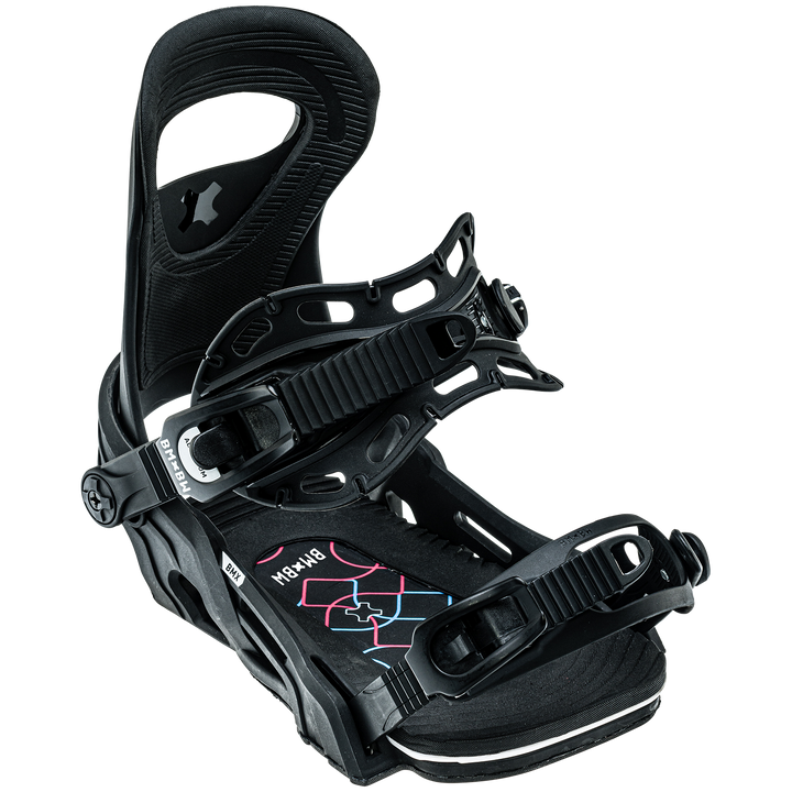 Bent Metal BMX Snowboard Bindings - Kids'  Black