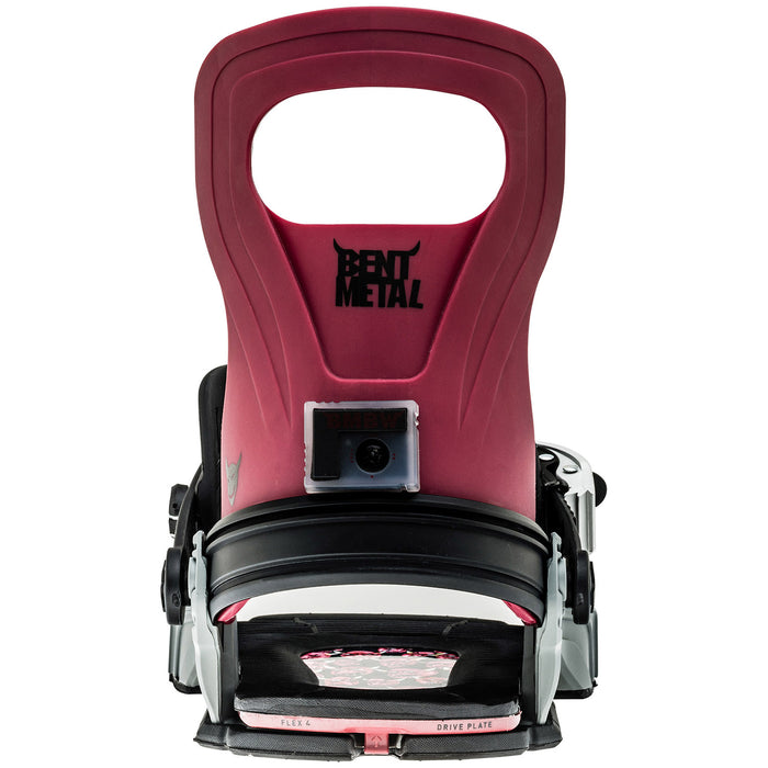 Bent Metal Logic Snowboard Bindings 2023 Red