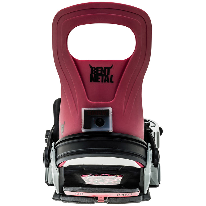 Bent Metal Logic Snowboard Bindings 2023 Red
