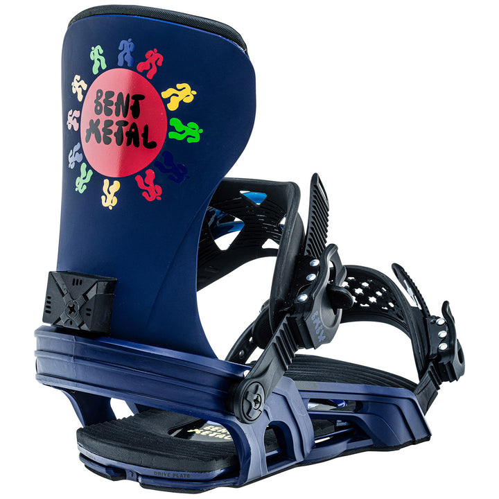 Bent Metal Axtion Snowboard Bindings 2023 Blue