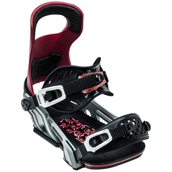 Bent Metal Logic Snowboard Bindings 2023 Red
