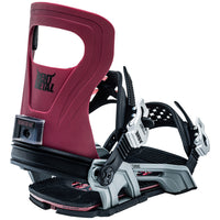 Bent Metal Logic Snowboard Bindings 2023 Red::Red
