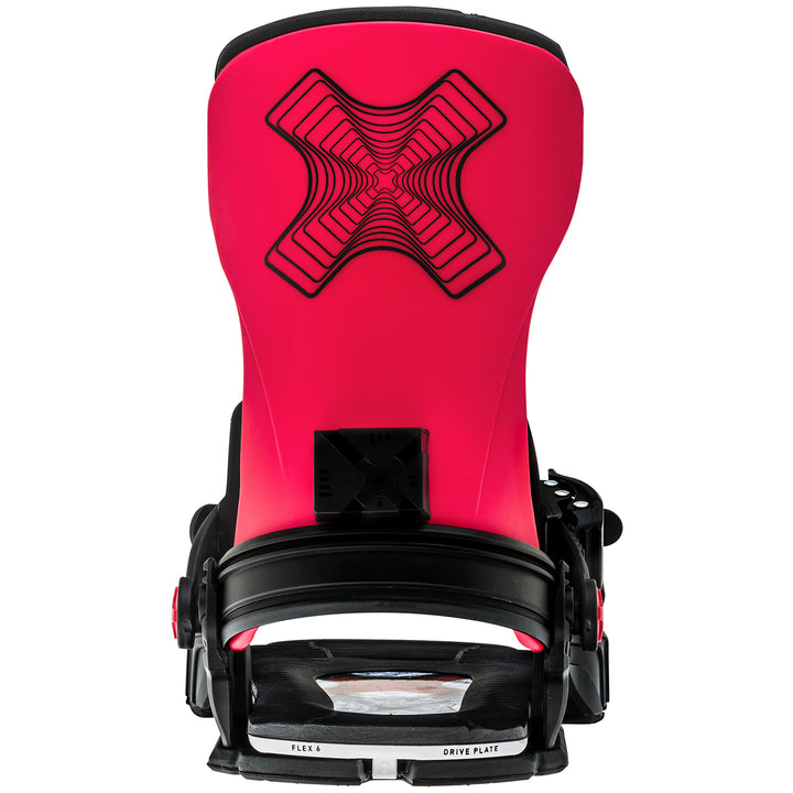 Bent Metal Transfer Snowboard Bindings 2023 Black/Red