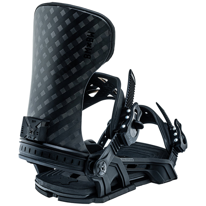 Bent Metal Solution Snowboard Bindings 2023 Black
