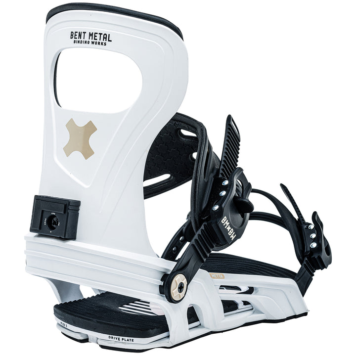Bent Metal Metta Snowboard Bindings - Women's 2023 White