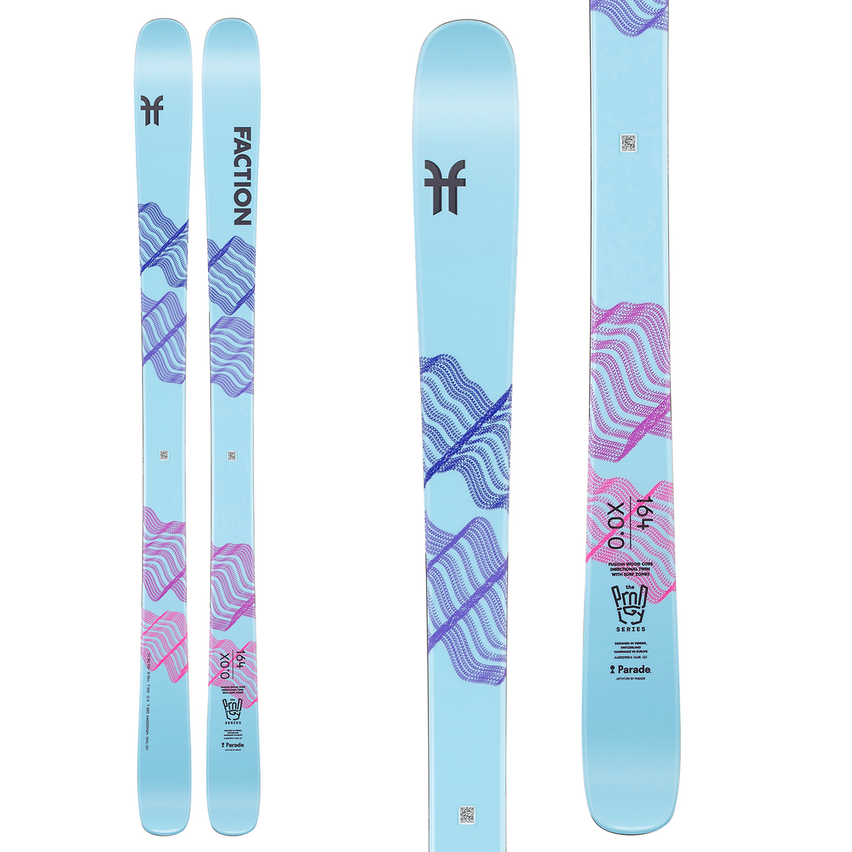 Faction Prodigy 0.0X JR Skis - Girls' 2022
