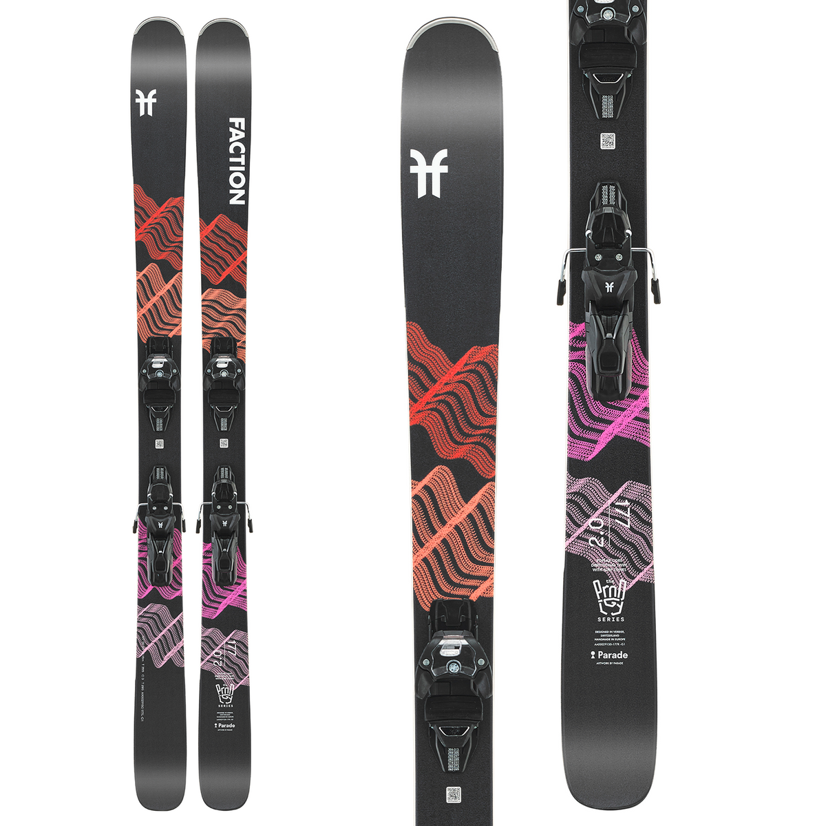 Faction Prodigy 2.0 Skis + Warden 11 MNC Bindings 2022