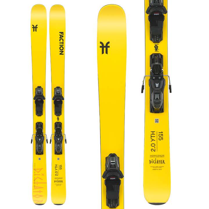 Faction Dictator 2.0 Skis + M10 GW Bindings - Kids' 2022