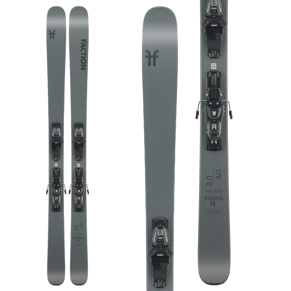 Faction Dictator 2.0 FG Skis + M11 GW Bindings 2022