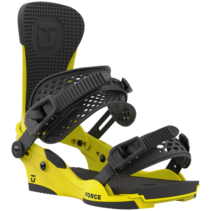 Union Force Snowboard Bindings 2023 Electric Yellow (Team)