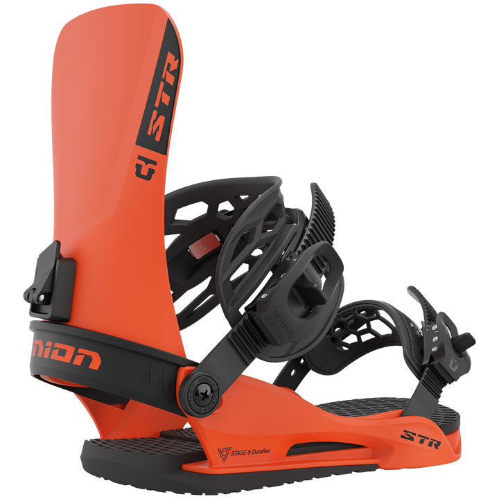 Union STR Snowboard Bindings 2023 Orange